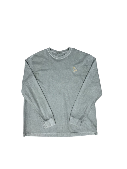 OVO Washed Green Longsleeve Sz XXL