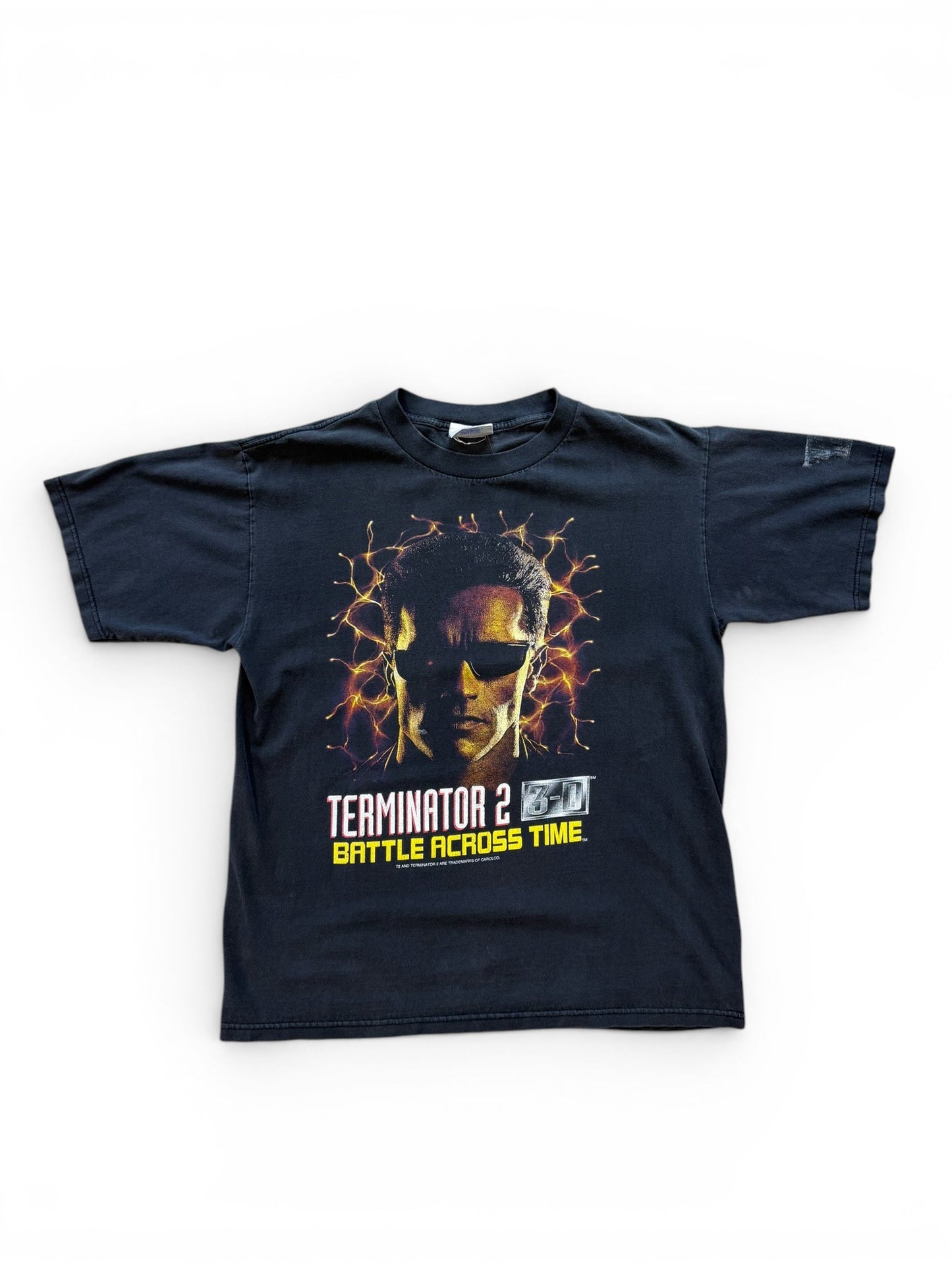 (L) Vintage 1991 Terminator Two Battle Across Time T-Shirt