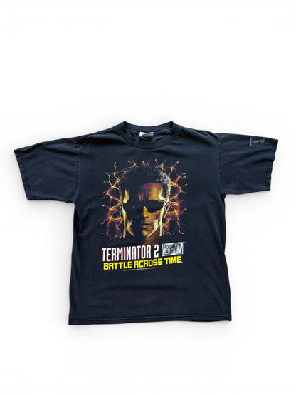 (L) Vintage 1991 Terminator Two Battle Across Time T-Shirt
