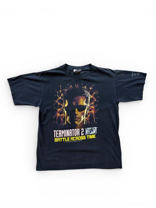 (L) Vintage 1991 Terminator Two Battle Across Time T-Shirt