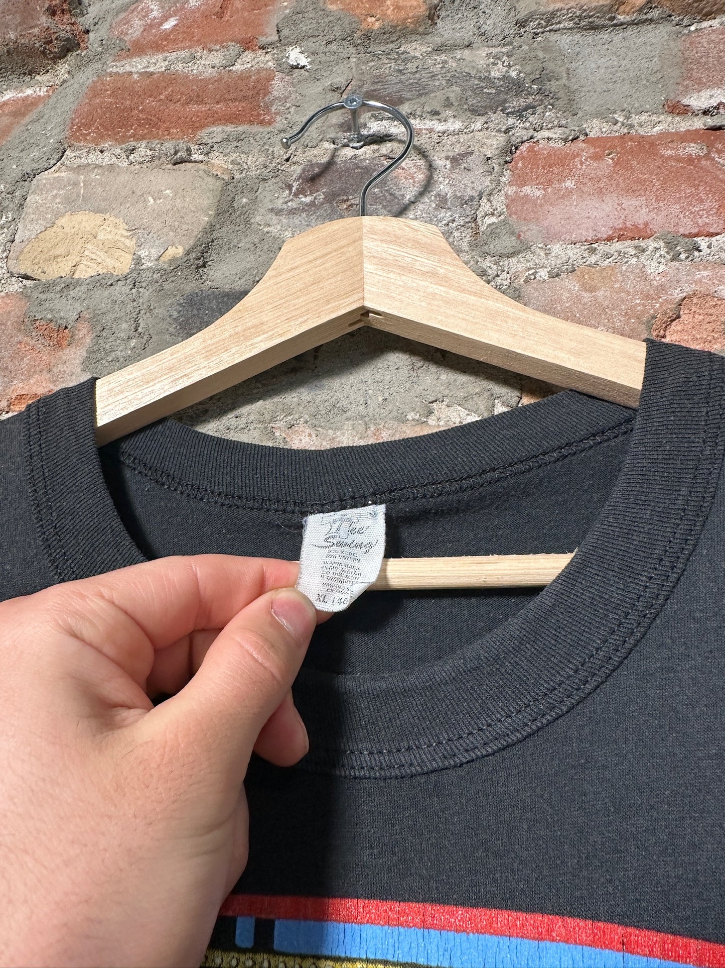 1990 Extremo Pornograffitti Cropped T-Shirt Sz L