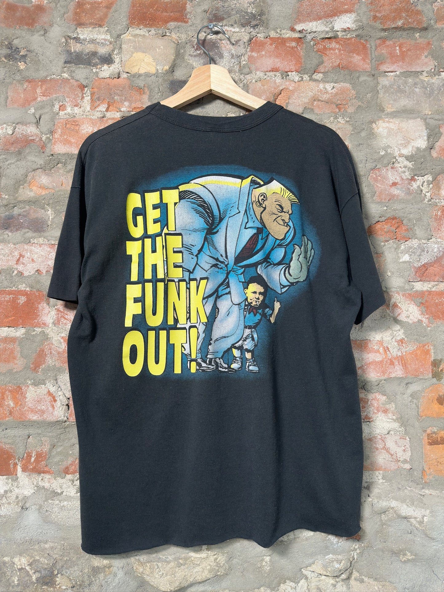 1990 Extremo Pornograffitti Cropped T-Shirt Sz L