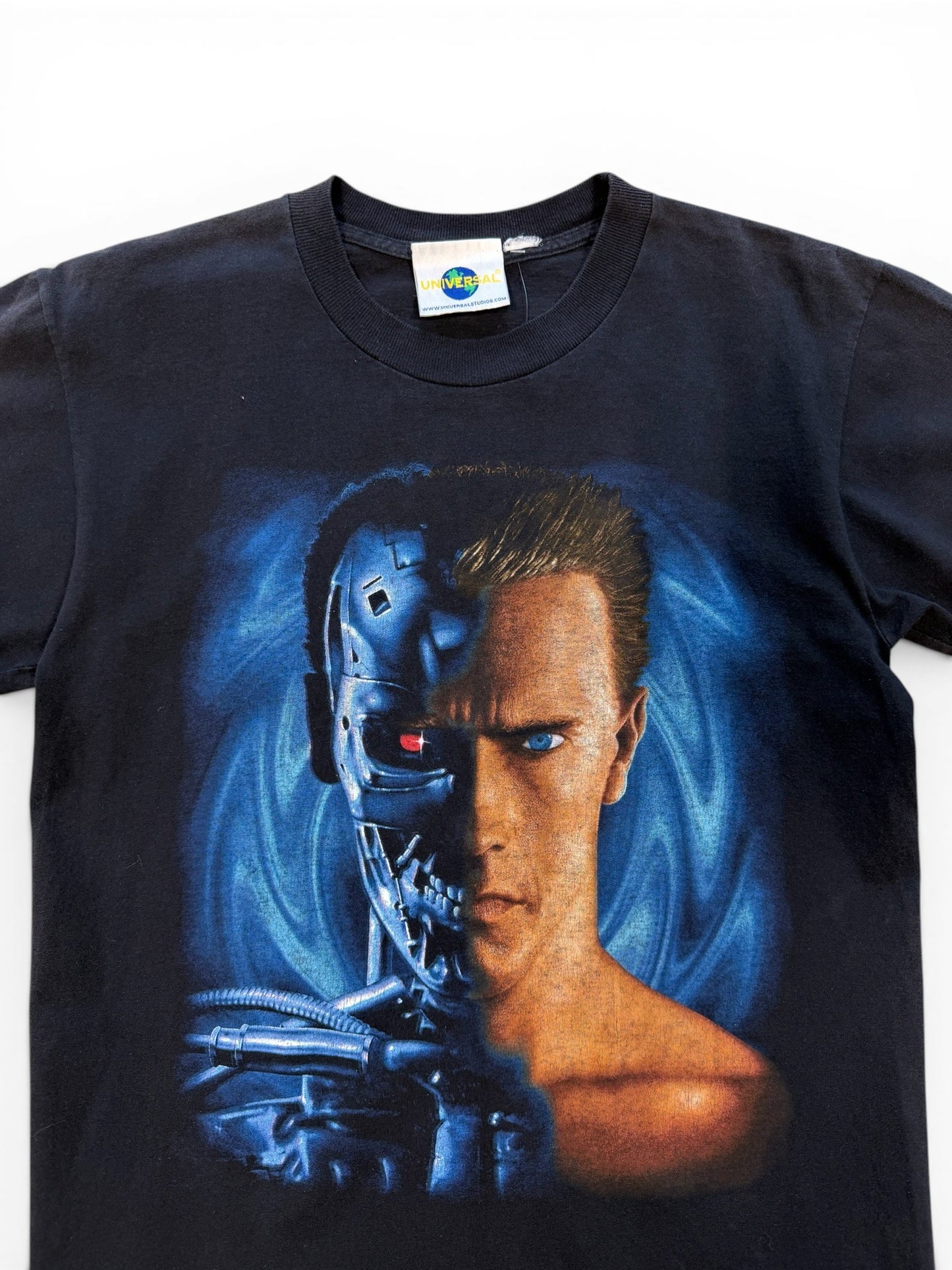 (L) Vintage 1991 Terminator Two Universal Studios T-Shirt