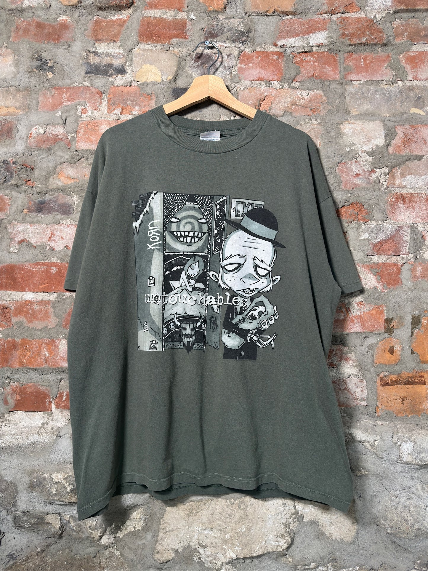 02" Korn Untouchables Tour T-Shirt Sz XL