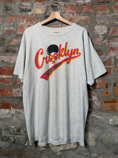 90s Crooklyn Spike Lee Promo 70s Thing T-Shirt Sz XL