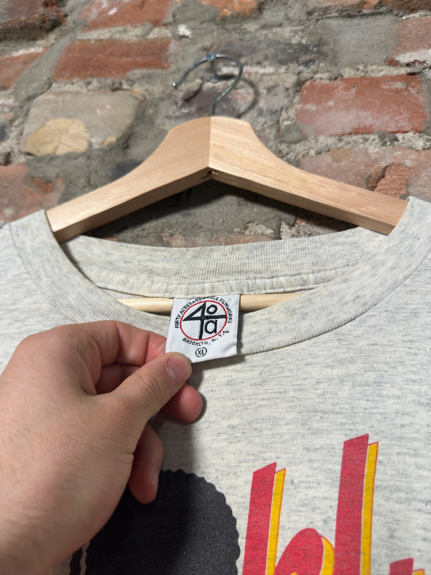 90s Crooklyn Spike Lee Promo 70s Thing T-Shirt Sz XL