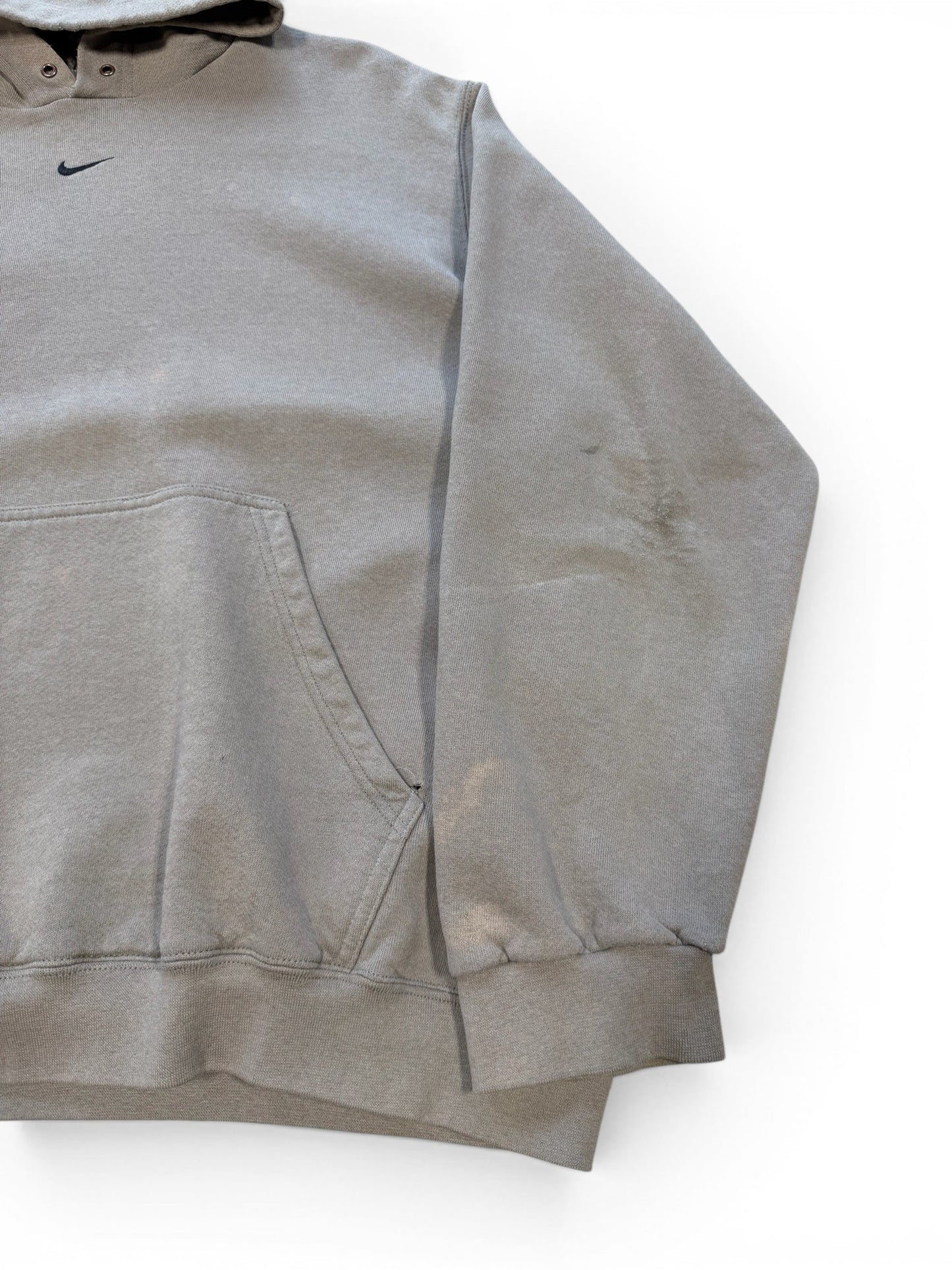 (L) Vintage 2000s Nike Middle Swoosh Moca Hoodie