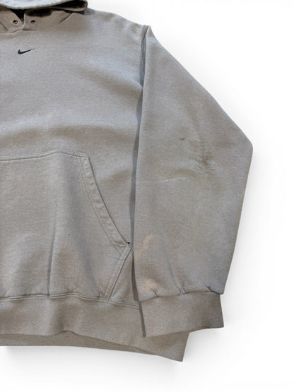 (L) Vintage 2000s Nike Middle Swoosh Moca Hoodie