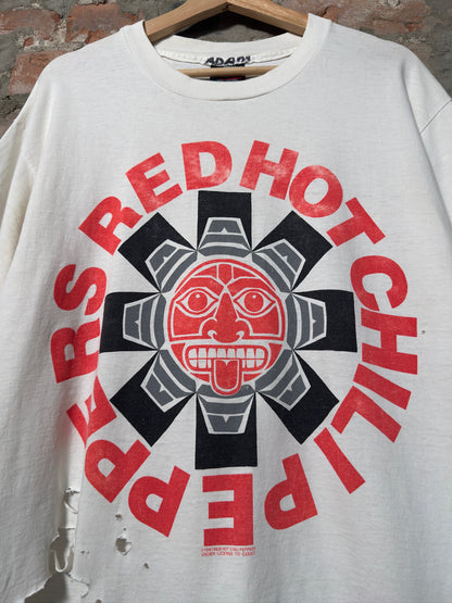 91" Red Hot Chilli Peppers Aztec T-Shirt Sz XL
