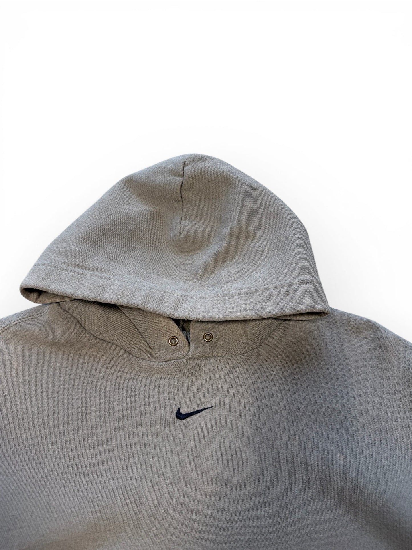 (L) Vintage 2000s Nike Middle Swoosh Moca Hoodie