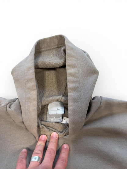 (L) Vintage 2000s Nike Middle Swoosh Moca Hoodie