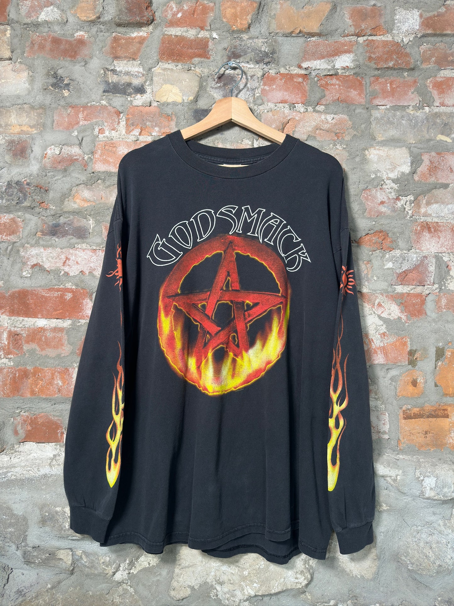 99" Godsmack Flame Long Sleeve Sz XL