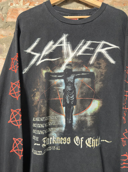 02" Slayer Darkness Of Christ Long Sleeve Sz L