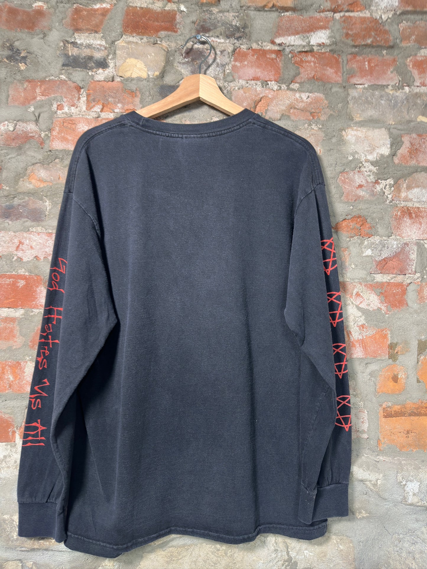 02" Slayer Darkness Of Christ Long Sleeve Sz L