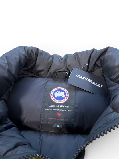 (L) Canada Goose Camouflage Puffer Vest