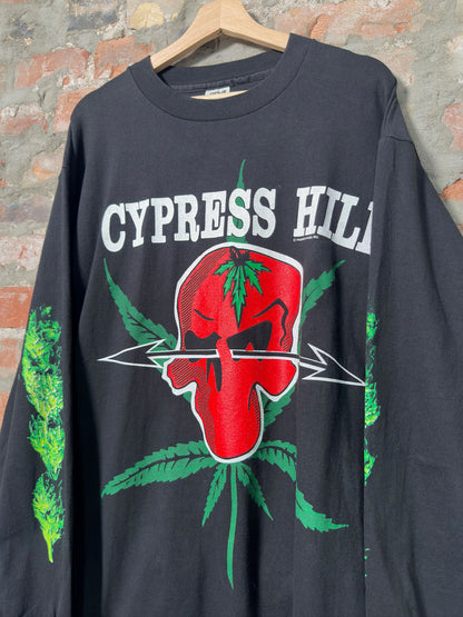 90s Cypress Hill Skull Nugs Long Sleeve Sz XL