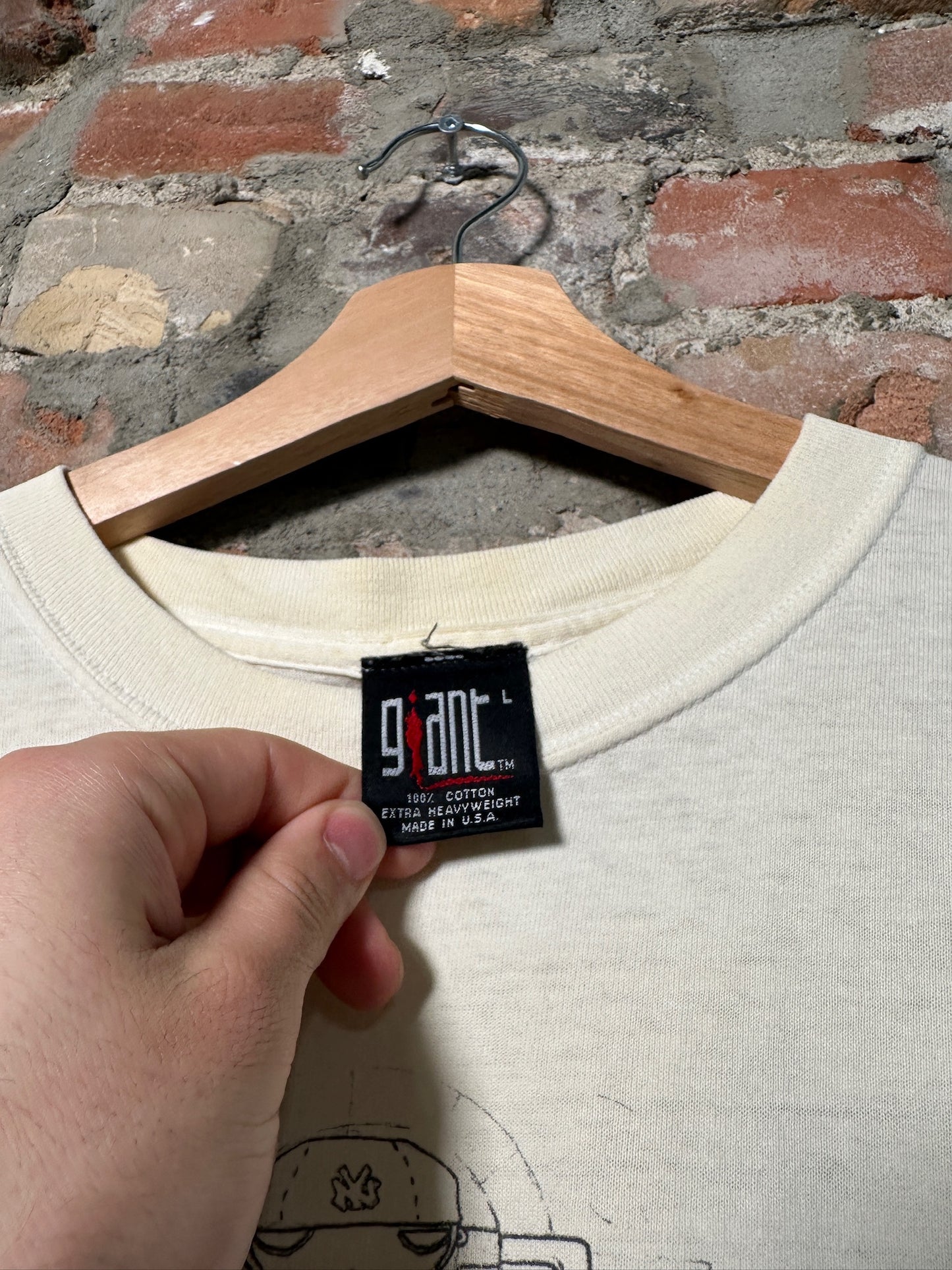 90s Limp Bizkit Characters T-Shirt Sz L