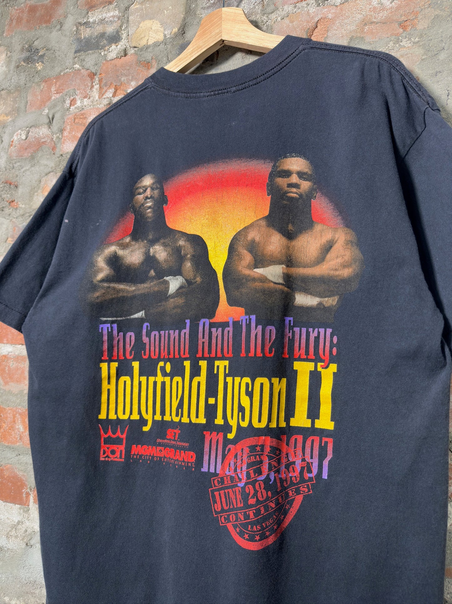 97" Tyson x Holyfield Two T-Shirt Sz XL