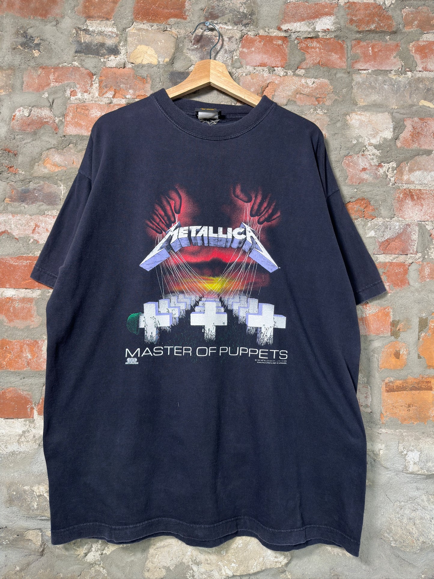 97" Metallica Master Of Puppets T-Shirt Sz XL