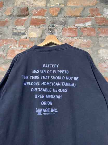 97" Metallica Master Of Puppets T-Shirt Sz XL