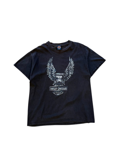 90s Harley Davidson Steel Eagle Tee Sz XL