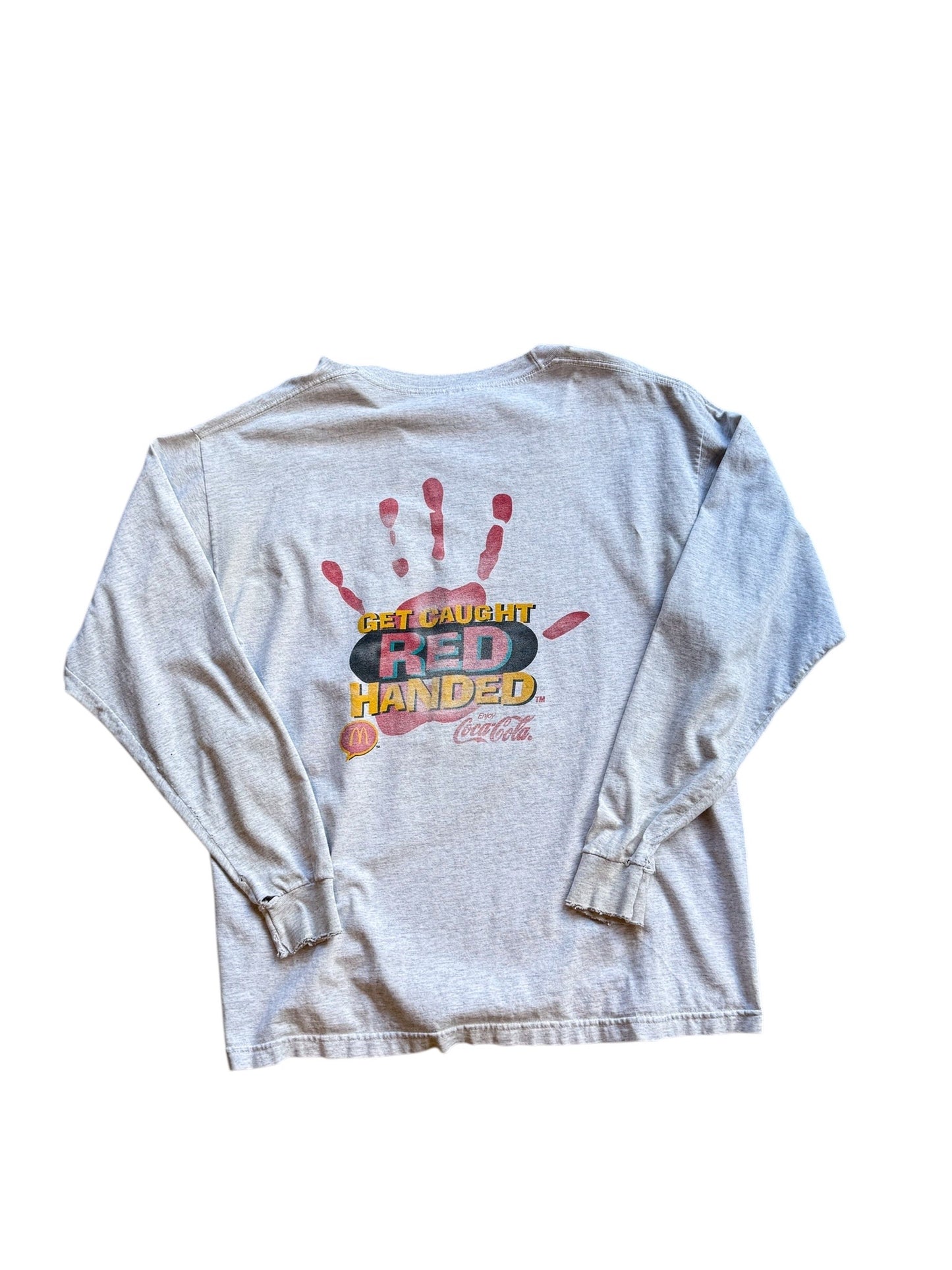 90s Coca Cola Mcdonalds Promo Tee Sz XL
