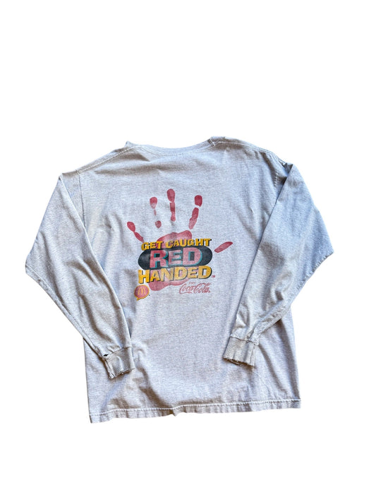 90s Coca Cola Mcdonalds Promo Tee Sz XL
