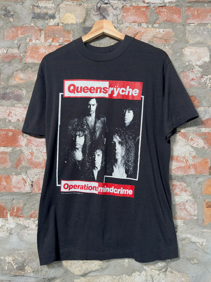 89" Queensryche Operation Mindcrime T-Shirt Sz L