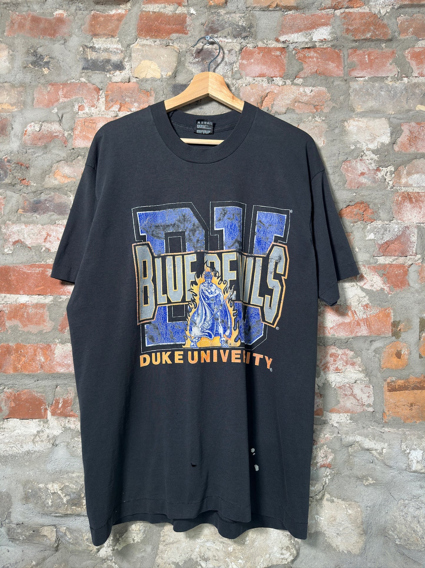 90s Duke Blue Devils University T-Shirt Sz XL