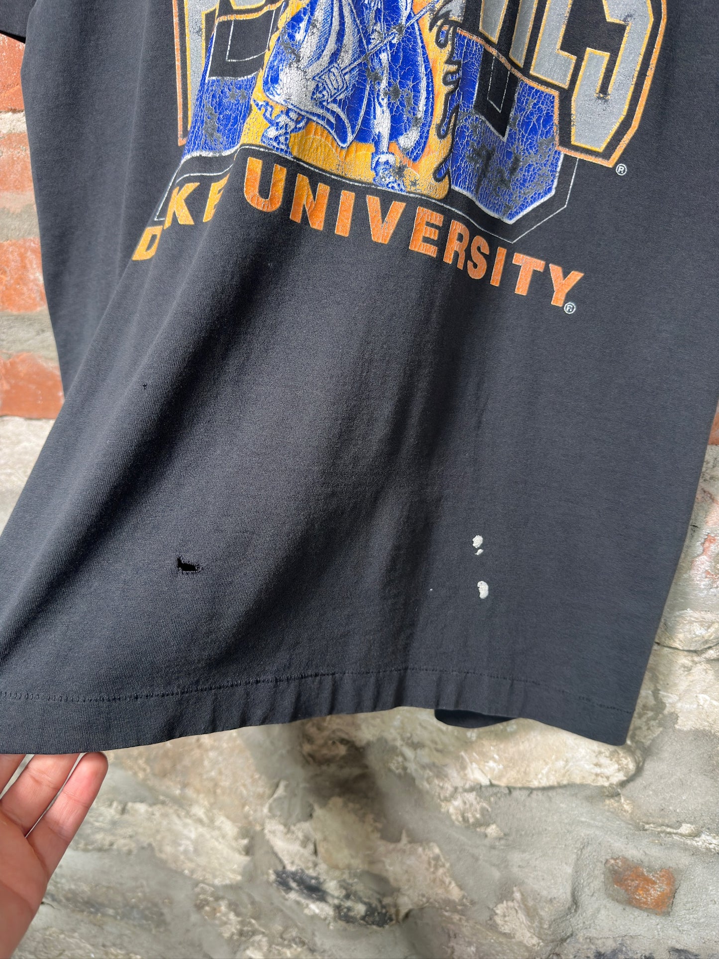 90s Duke Blue Devils University T-Shirt Sz XL