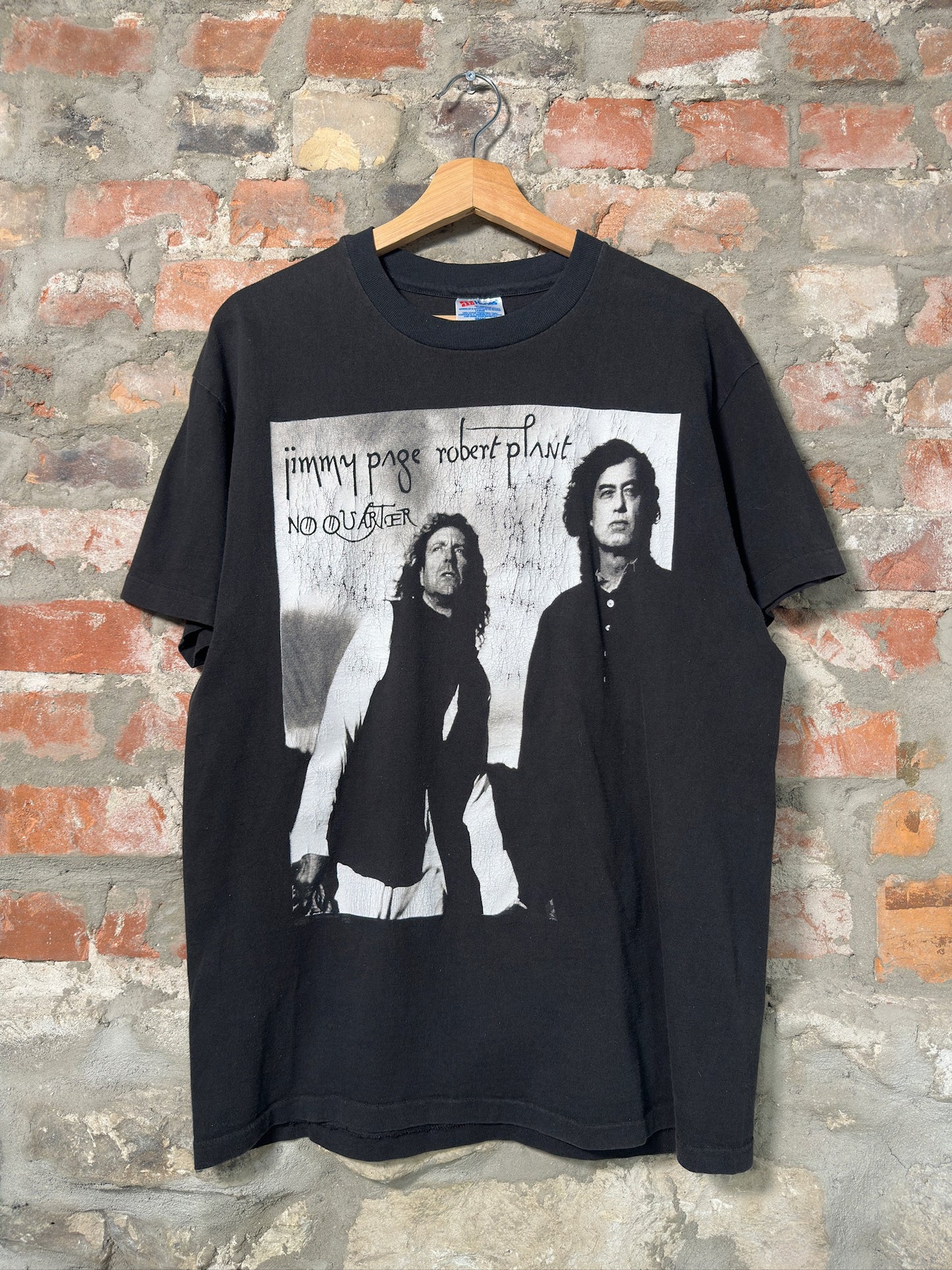 95" Jimmy Page & Robert Plant T-Shirt Sz L