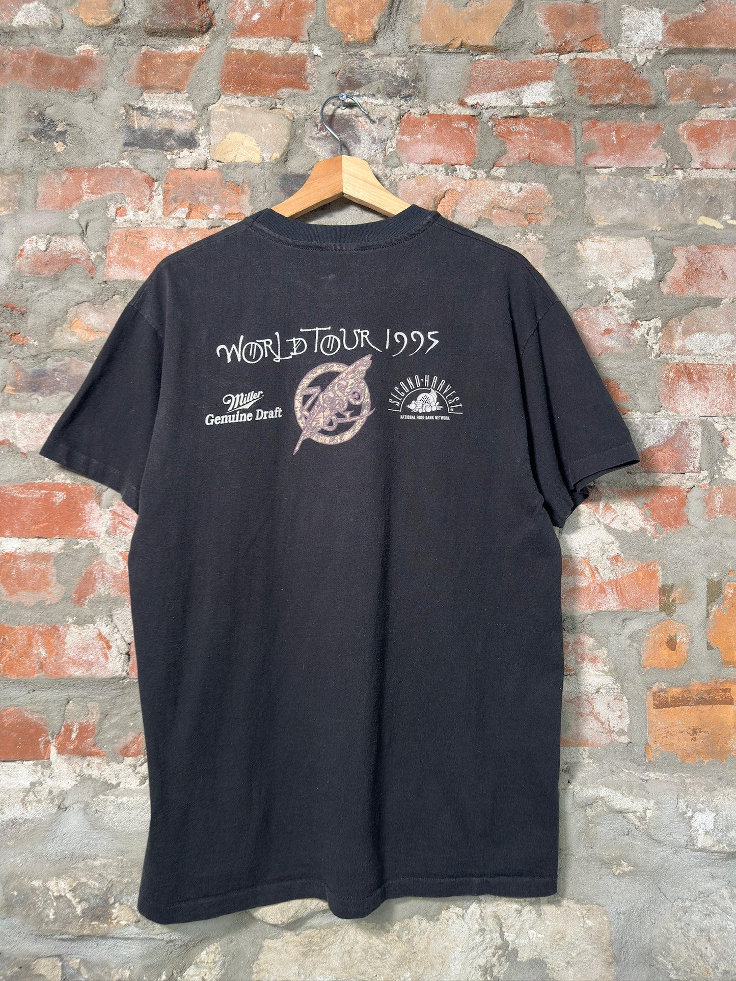 95" Jimmy Page & Robert Plant T-Shirt Sz L