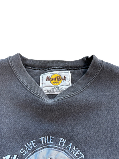 (XL) Vintage 90s Hard Rock Cafe San Antonio Faded Sweatshirt