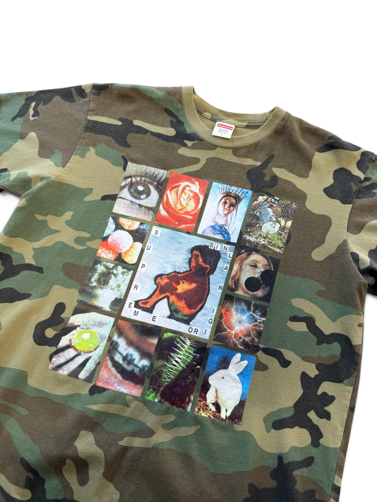 (L) Supreme Original Sin Camo Tee