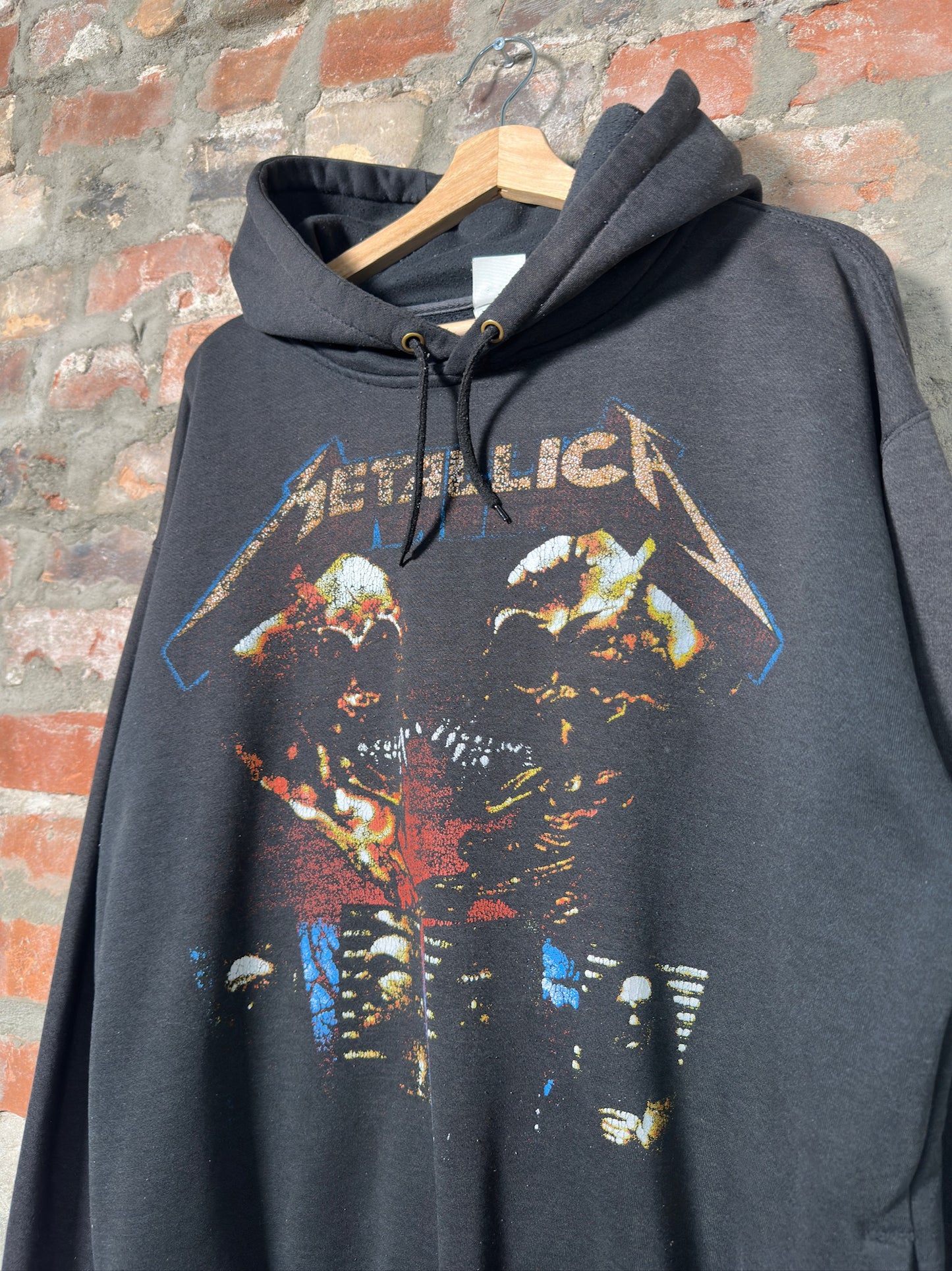 00s Metallica Skull Hoodie Sz XL