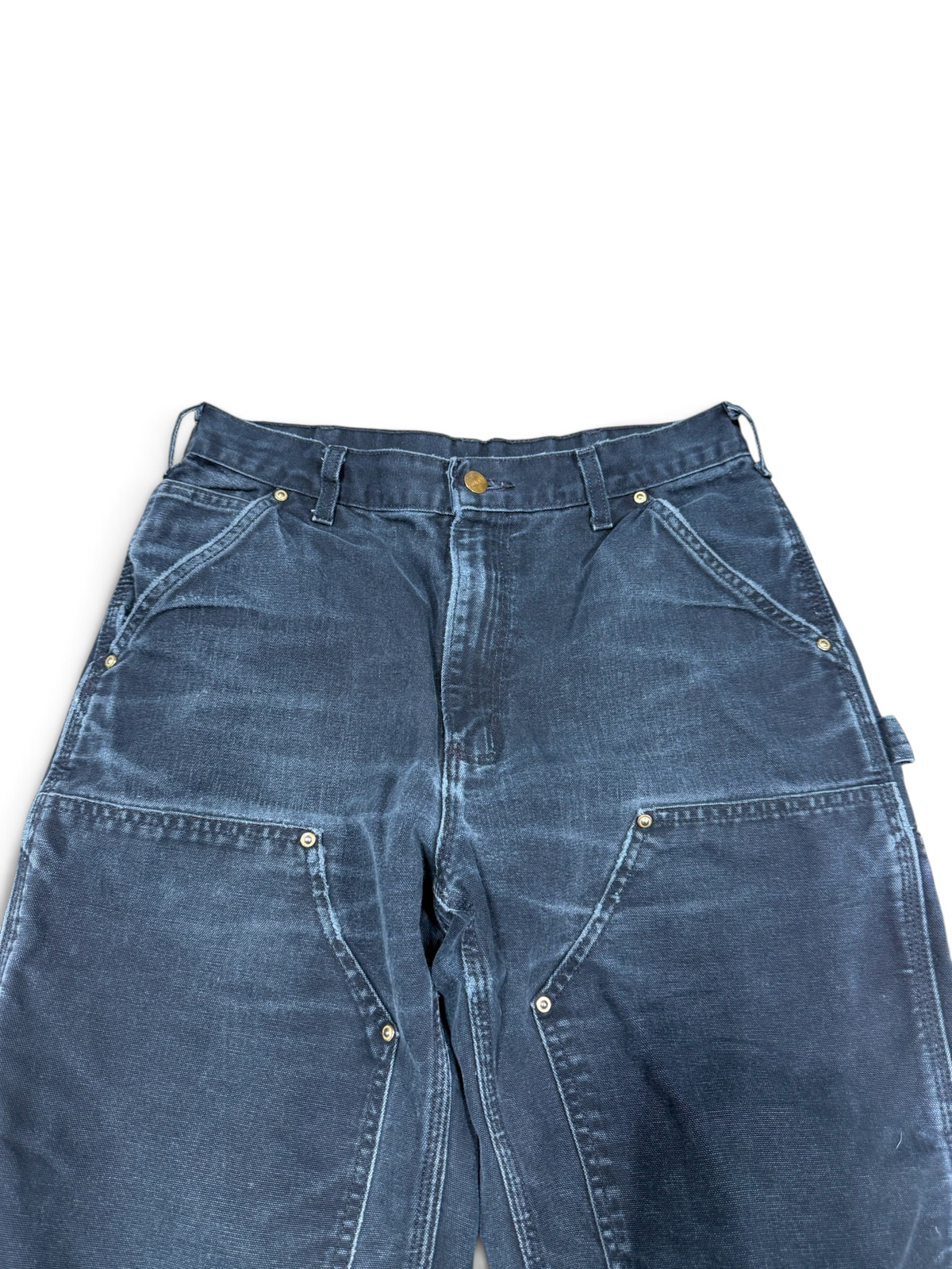 (32x32) Vintage 90s Carhartt Black Double Knee Carpenter Pants