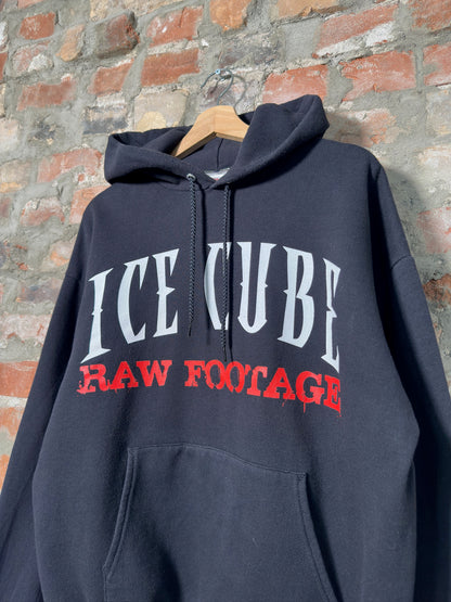 08" Ice Cube Raw Footage Hoodie Sz L