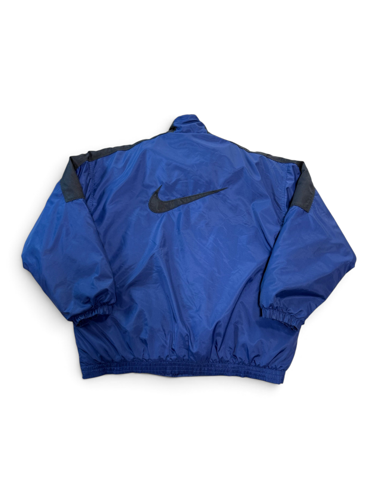(XL) Vintage 90s Nike Navy Puffer Jacket