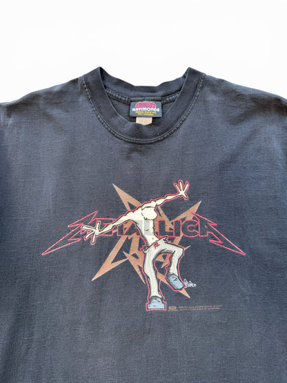 (L) Vintage 2003 Metallica Ninja Star T-Shirt