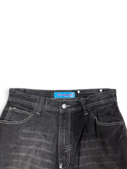 (34x34) Vintage Y2k GB Design Koi Fish Baggy Jeans
