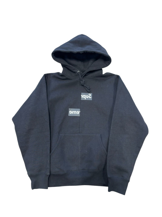 Supreme x CDG Split Hoodie Black Sz S