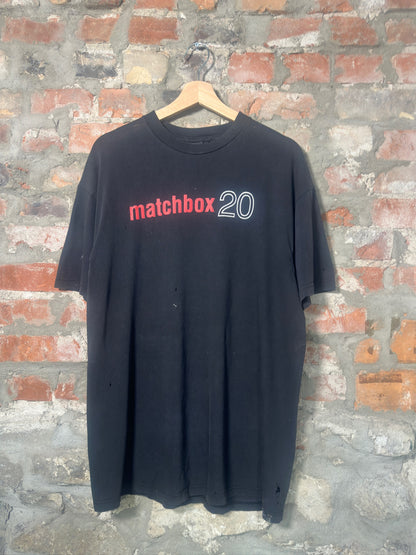 90s Matchbox Twenty Red Logo T-Shirt Sz L