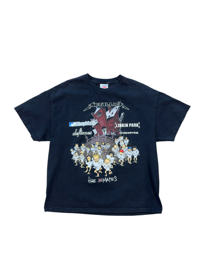 2003 Metallica Summer Sanitarium Tour Tee Sz XL