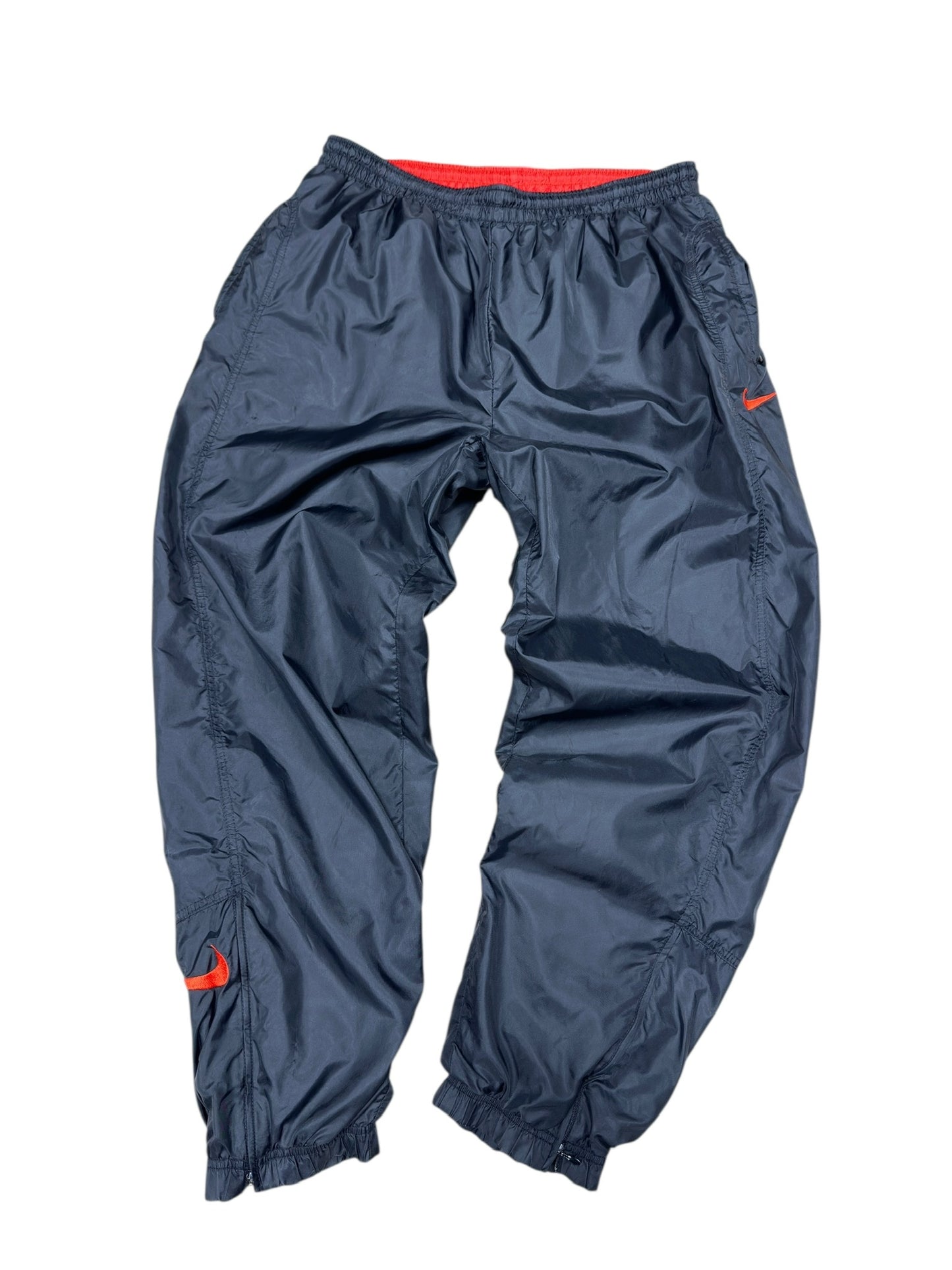 90s Nike Multi Swoosh Parachute Pant Sz XL