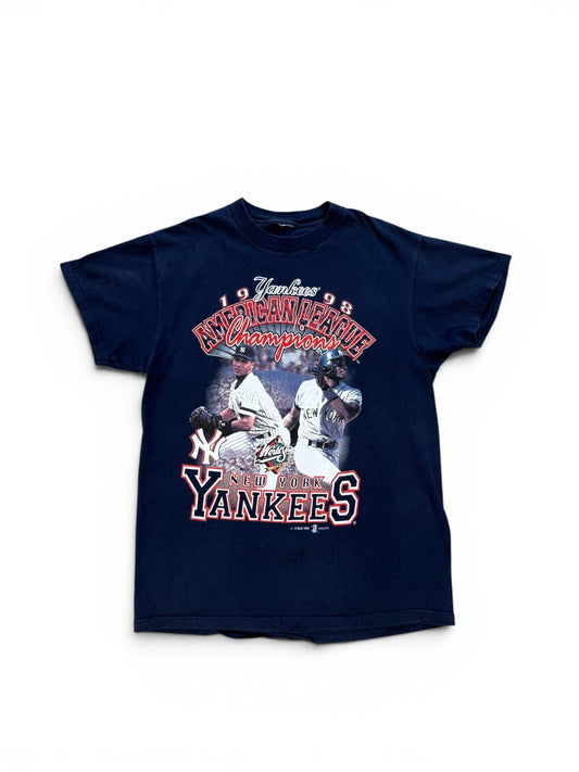 (L) Vintage 1998 New York Yankees Photo T-Shirt
