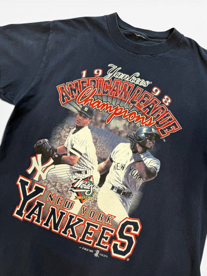 (L) Vintage 1998 New York Yankees Photo T-Shirt