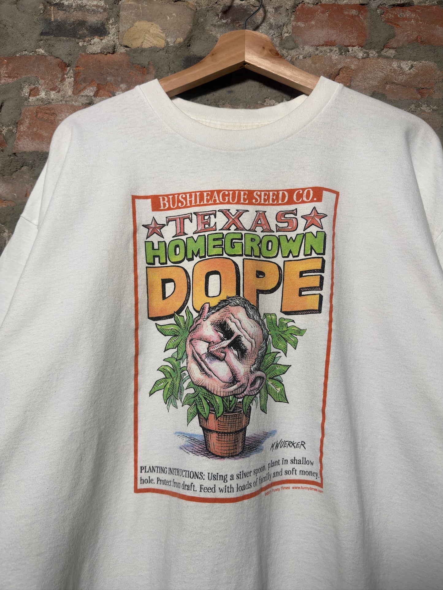 01" Bushleague Homegrown Dope T-Shirt Sz XXL