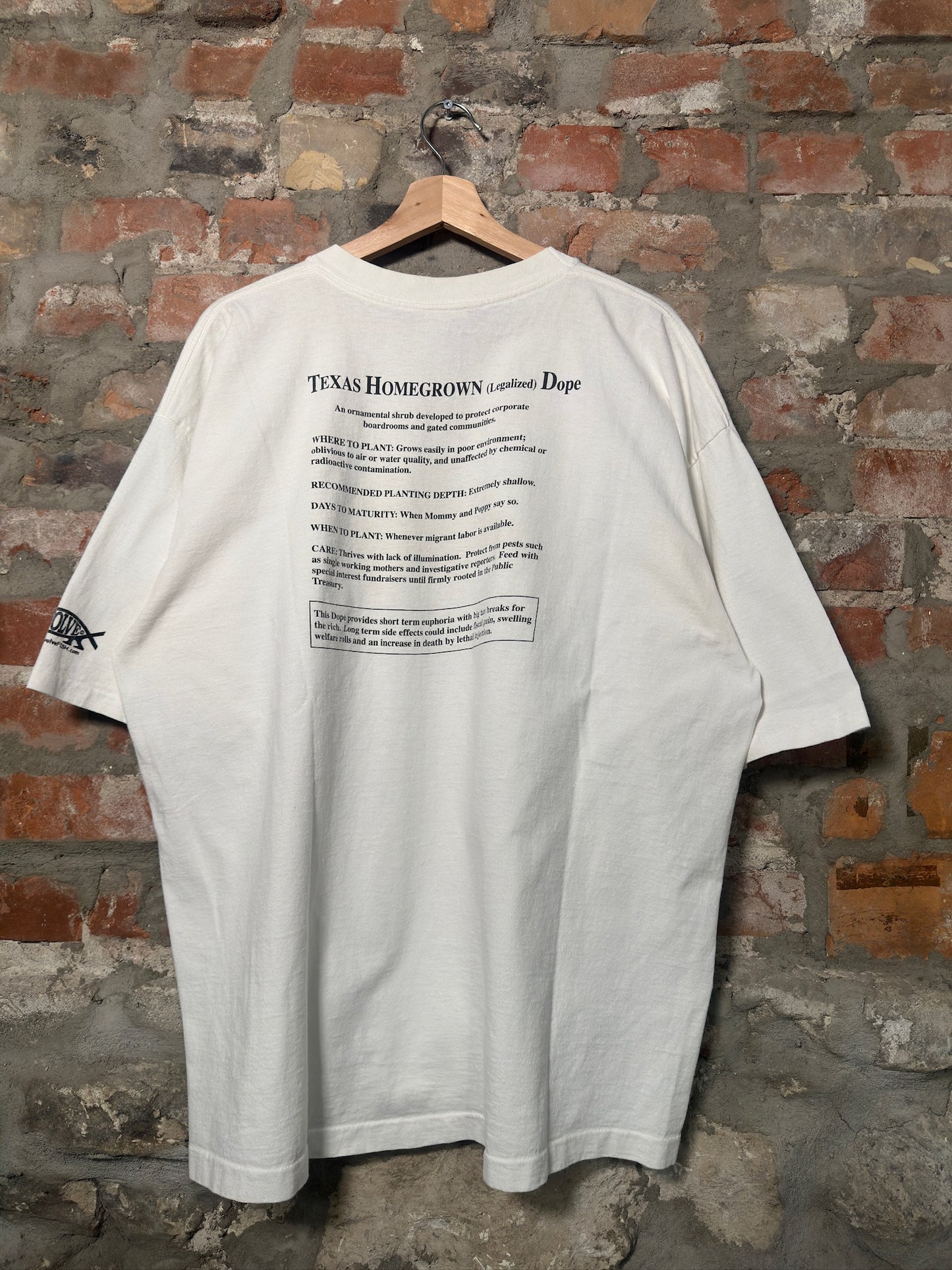 01" Bushleague Homegrown Dope T-Shirt Sz XXL