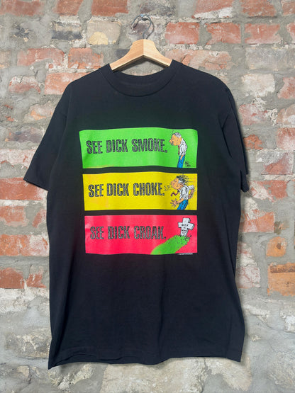 88" See Dick Comedy T-Shirt Sz XL