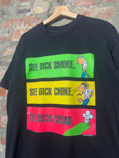 88" See Dick Comedy T-Shirt Sz XL